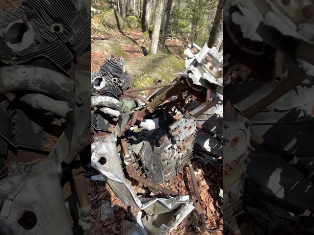 B18 Bomber Crash Site Via Walker Brook HIKE in 4K | Woodstock, New Hampshire | Mount Waternomee