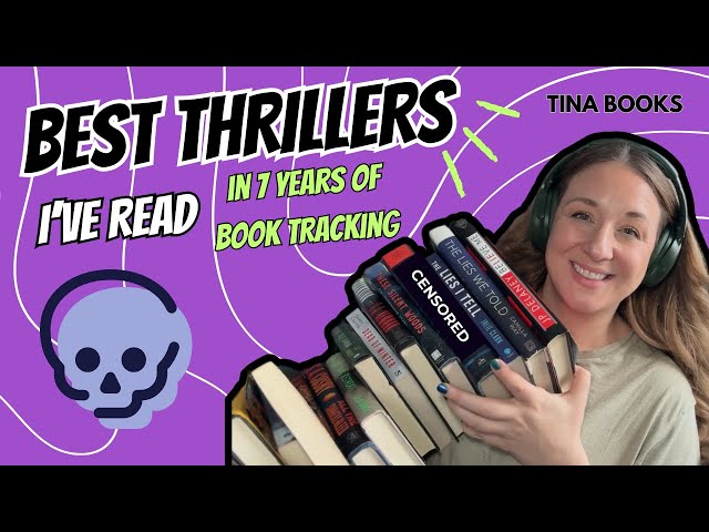 The Best Mystery, Thriller, and Suspense Book Recommendations (from over 7 years of tracking!)