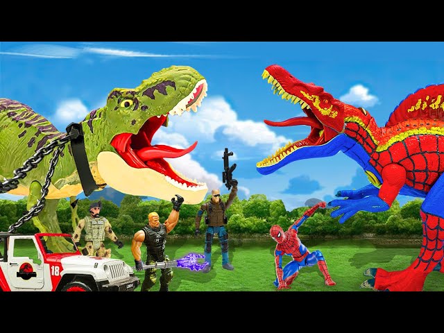 New Hollywood Movie (2025) Dinosaur Attack | T rex Chase | Jurassic Park Fan Movie |Dinosaur 3D Film