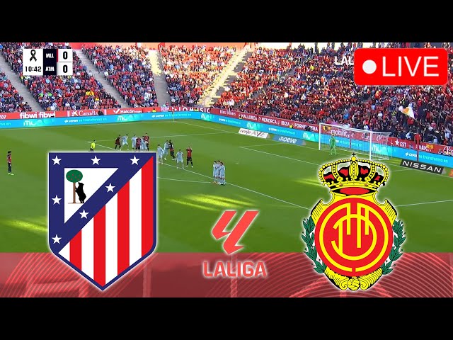 🔴ATLETICO MADRID VS MALLORCA [LIVE] | LA LIGA 24/25 Full Match Streaming Video PES 2021