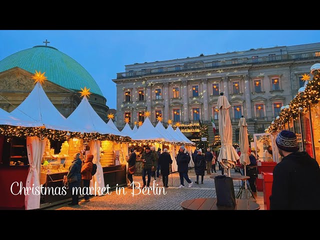 Christmas Market in Berlin 2022 / visited three Christmas markets / Delicious German foods / gifts