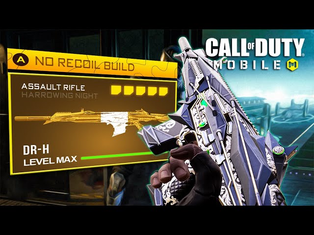 DR-H NO RECOIL CLASS IN COD MOBILE