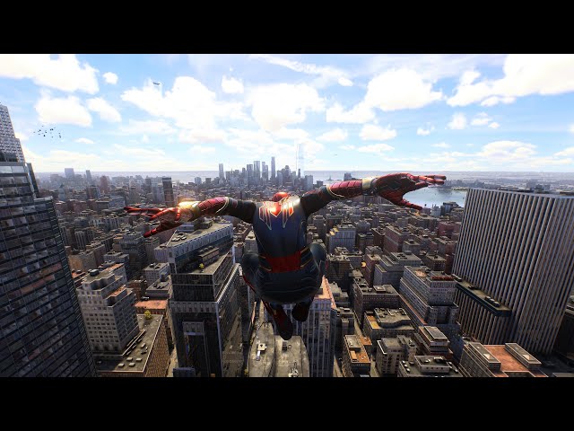 MCU Iron Spider Free Roam Gameplay in Marvel’s Spider-Man 2 / PS5 - 4K HDR