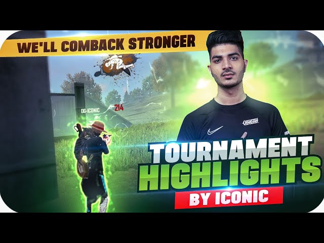 KING OF EVERYTHING IS BACK🔥 || TOURNAMENT HIGHLIGHT BY ICONIC⚔️ || #champions