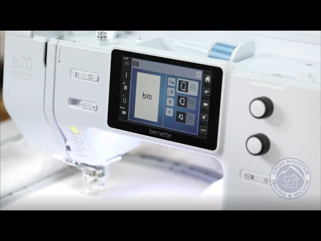 Bernette b70 DECO embroidery only machine made by Bernina