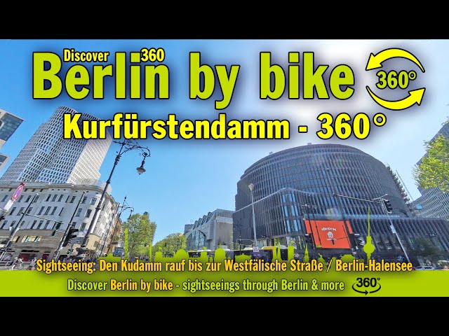 Sightseeing: Den Kudamm rauf bis zur Westfälische Straße / Berlin-Halensee