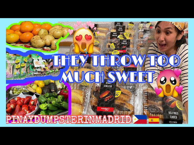 BUHAY SA MADRID 🇪🇸 / PINAY DIVING 🇵🇭 OMG 😱 SWEETNESS OVERLOAD FROM DUMPSTER DIVING