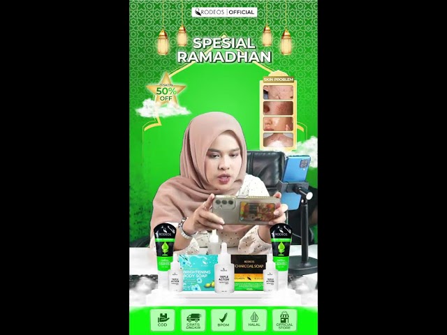 CO DI SHOPEE LIVE - RODEOS SKINCARE