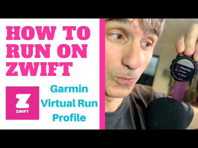 How to Run on Zwift | Garmin Virtual Run Profile