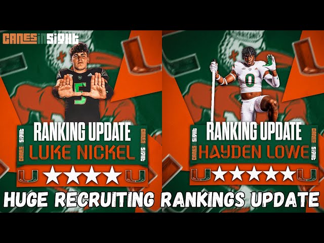 Huge Recruiting Rankings Update for Canes prospects, J'Vari Flowers reclassifies