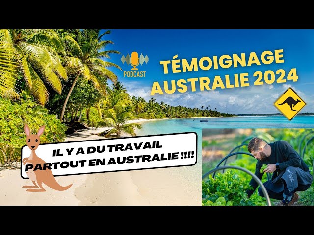 Travailler dans la restauration en Australie avec Julien ! ( 2025)