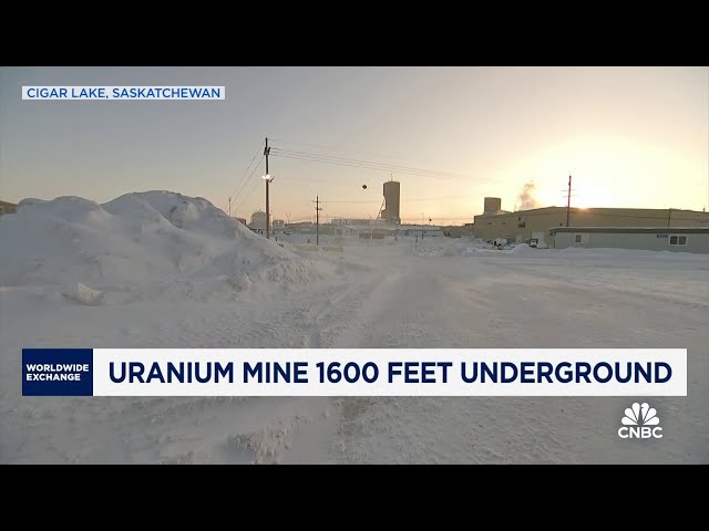 A look at the world's highest-grade uranium mine