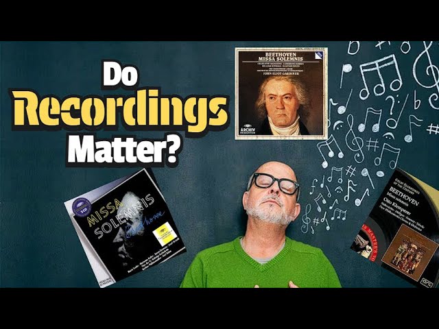 Does the Recording Matter in Classical Music?