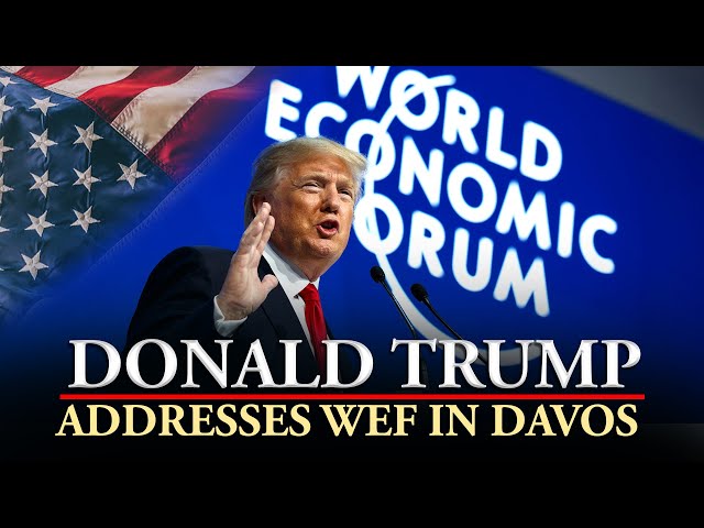 LIVE: US President Donald Trump virtually addresses World Economic Forum |USA |Davos |World Leaders