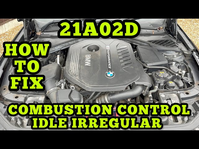 BMW 21A02D Combustion Control Idle Irregular | How To Fix