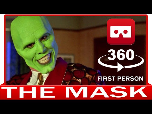 360° VR VIDEO - The Mask - Funny Scene - Cuban Pete -  1994 - Movie - Trailer - VIRTUAL REALITY 3D