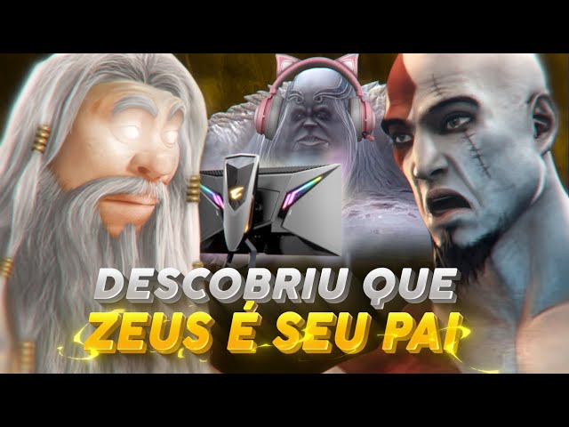 ZEUS E KRATOS CAEM NA PORRADA  - PARÓDIA  ''O BOM DE GUERRA 2''