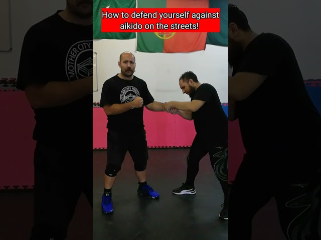 How to defend yourself against Aikido on the streets! Easy self defense hack tiktok video.