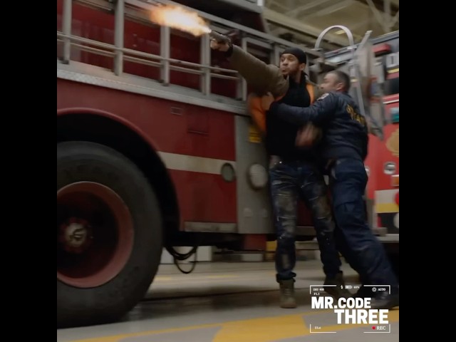 Gang Members hold FireFighters Hostage 🤯 #police #swat #firefighter #series #shorts #movie