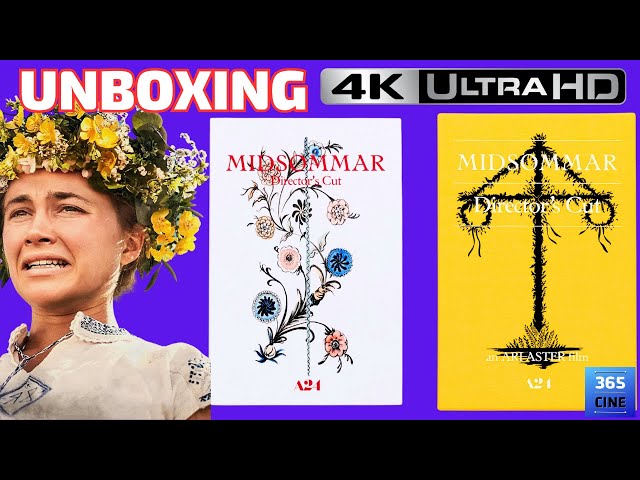 Midsommar Director’s Cut Collector’s Edition 4K Ultra HD Blu-ray Unboxing (A24 Exclusive Digibook)