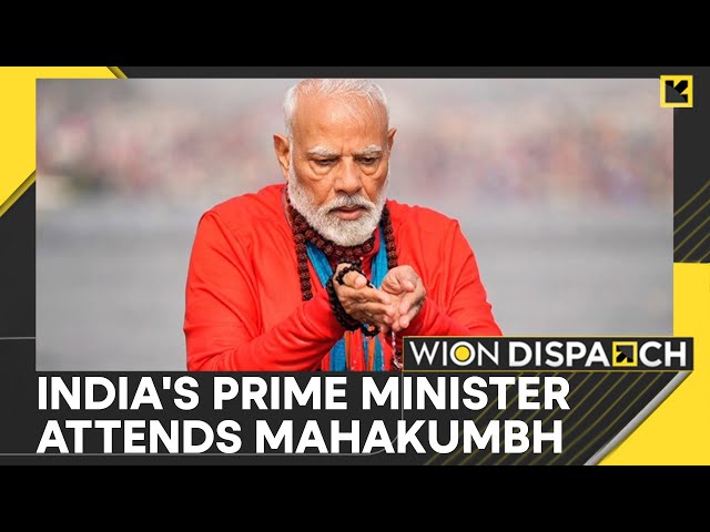 Maha Kumbh 2025: Prime Minister Narendra Modi Takes Holy Dip At Triveni Sangam | World News | WION