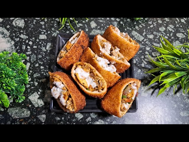 Malai Chicken Bread Pocket || Iftar Special Recipe || Ramadan 2025 Recipes by Sanam Kitchen Magic