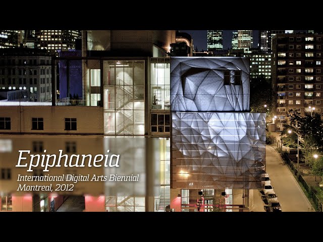 Epiphaneia | @ International  Digital Arts Biennial, Montreal