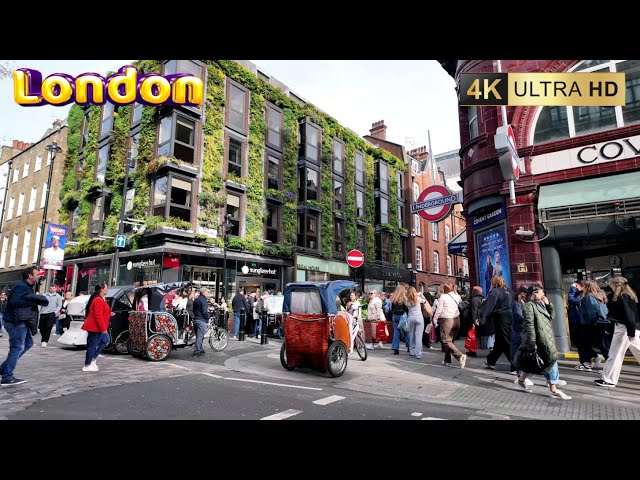 Spring in London 2024: The Heart of the City - April Walking Tour [4K60]