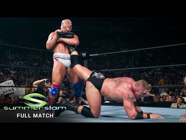 FULL MATCH - Kurt Angle vs. Brock Lesnar - WWE Title Match: SummerSlam 2003