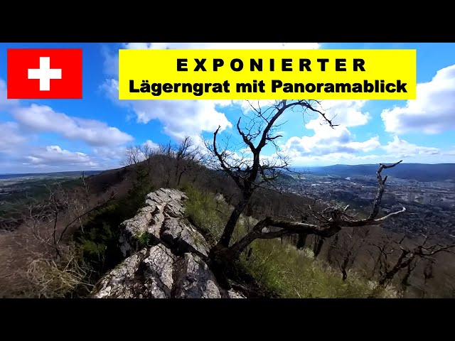 Leicht exponierte Wanderung auf den Lägern | Gratwanderung | Kanton Aargau, Kanton Zürich (T3)