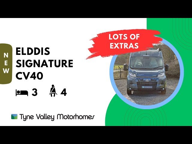 2025 Elddis Signature CV40 | Campervan Video Tour