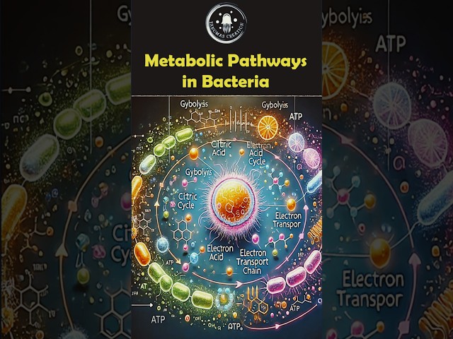 Metabolic Magic: Inside a Bacterial Cell 🧬 #MetabolicMagic #BacterialCell #microbiologyinsights