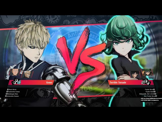 Genos VS Terrible Tornado - One Punch Man: A Hero Nobody Knows Gameplay - Playstation 5