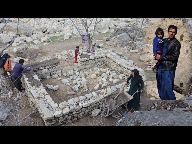 Nomadic life: the hard nomadic life of Molla and his family: the challenge of building nomadic house