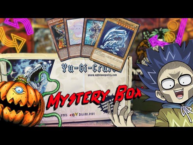 The Yu-Gi-Oh! Halloween UK Blue Eyes subscription mystery box!