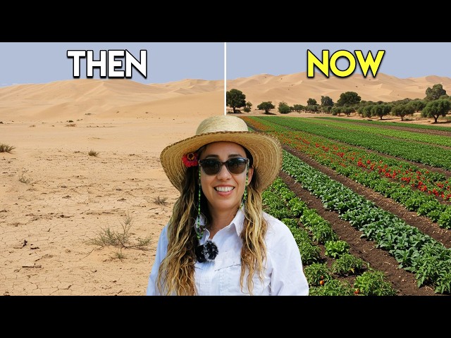 How Woman Turns Sandy Desert Into Fertile Soil That Saves Water!