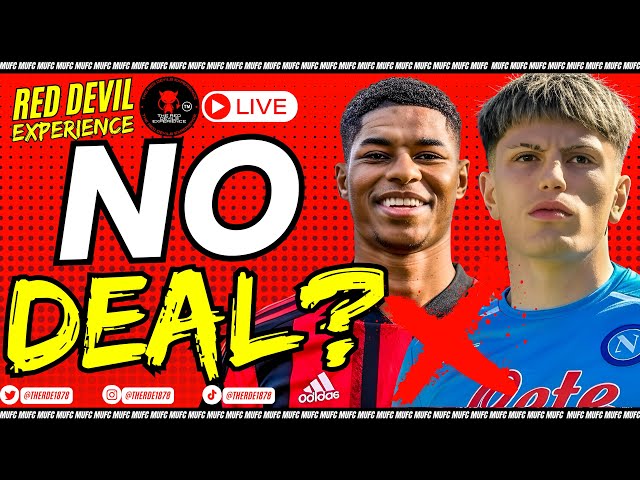 RASHFORD & GARNACHO STAYING!? | Napoli Garnacho BID REJECTED! | MAN UNITED TRANSFER NEWS