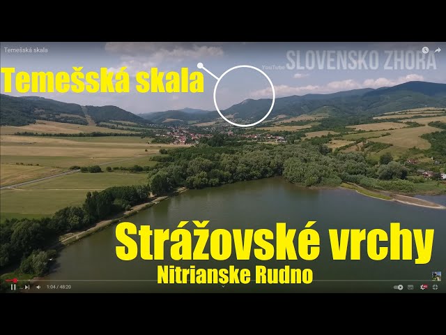 Temešská skala z Temeša - Strážovské vrchy - Nitrianske Rudno - Túra na Temešskú skalu