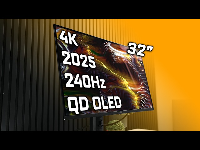 Better 2025 QD OLED - MSI MPG 322URX Review