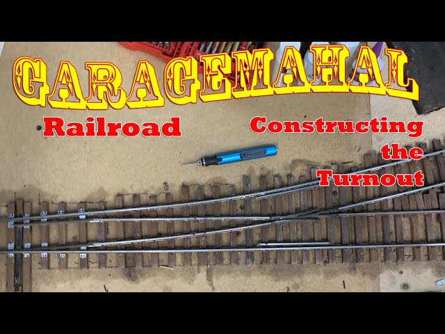 Building a Miniature Railroad Track From Scratch!