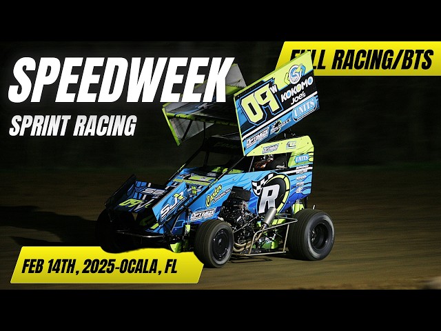 Fast Action Racing | Speed Week At The Bullring Valentines Day | Sprint Racing |  Videographers POV