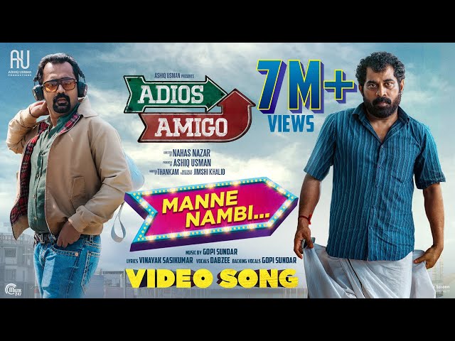 Manne Nambi|Adios Amigo|Asif Ali,Suraj Venjaramoodu|Gopi Sundar|Dabzee|Ashiq Usman|Vinayak Sasikumar