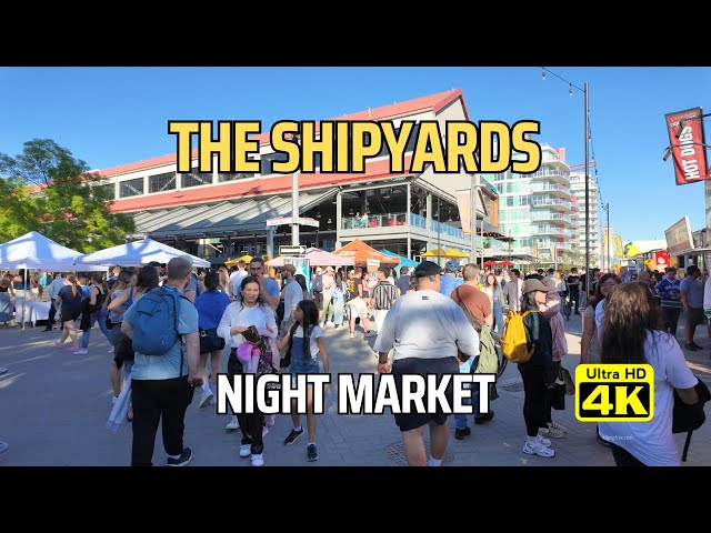 The Shipyards Night Market at Lonsdale Quay North Vancouver