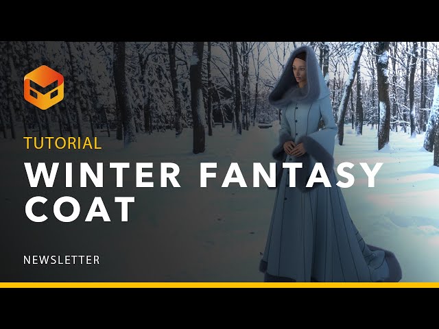 Marvelous Designer 12.2: Winter fantasy Coat