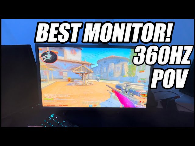 THIS IS HOW THE BEST CSGO MONITOR FELLS! (POV) 360hz