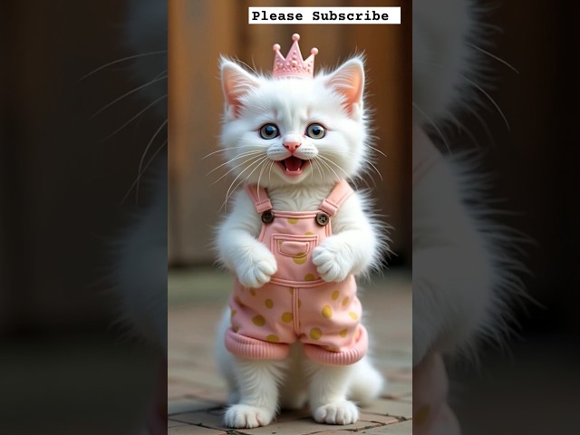 kitty Cat dance❤😻🐾#cat #viralvideos #catvideos #kittens #catlover #kucing  #kittycat#kitty#trending