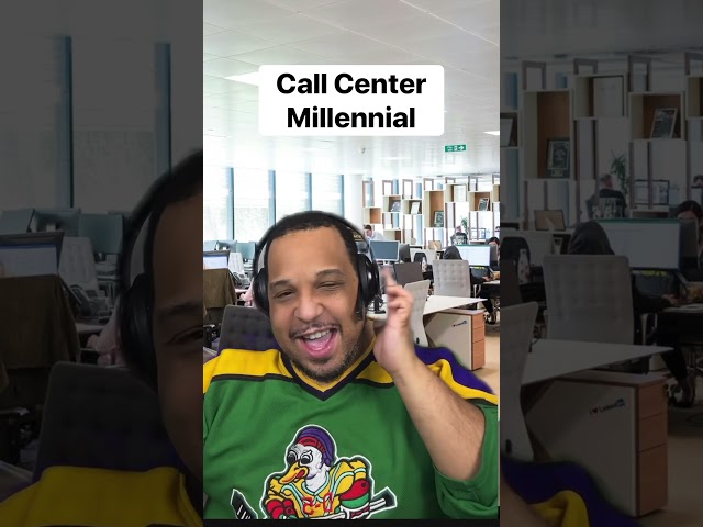 How call centers would be with different generations #xennial #GenX #millennial #callcenteragent