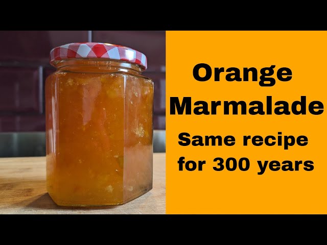 Orange Marmalade Season Is Almost Over - 300 Year Old Recipe in Action