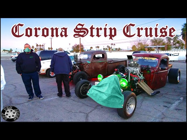 Las Vegas Strip Shut Down - Corona Car Cruise in 360