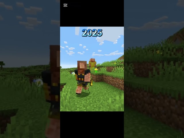 Minecraft 2025 vs 2014 ll old vs new❤️‍🩹 ll MINECRAFT NOSTALGIA ll Gaming Minecraft